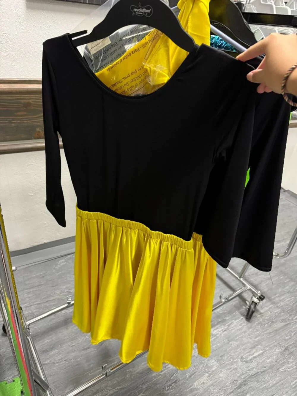 Weissman Dance Costume Leotard Dress, X-Large Child, Weissman